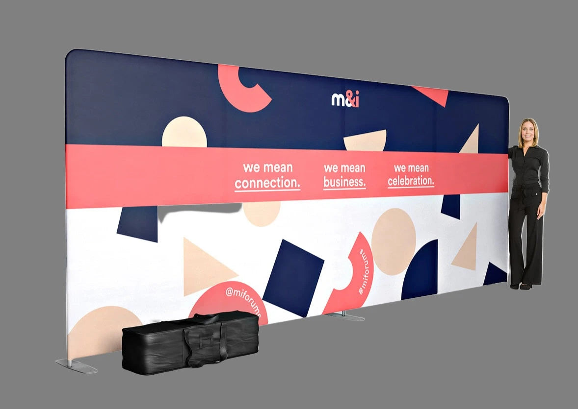 8x20 tension fabric display